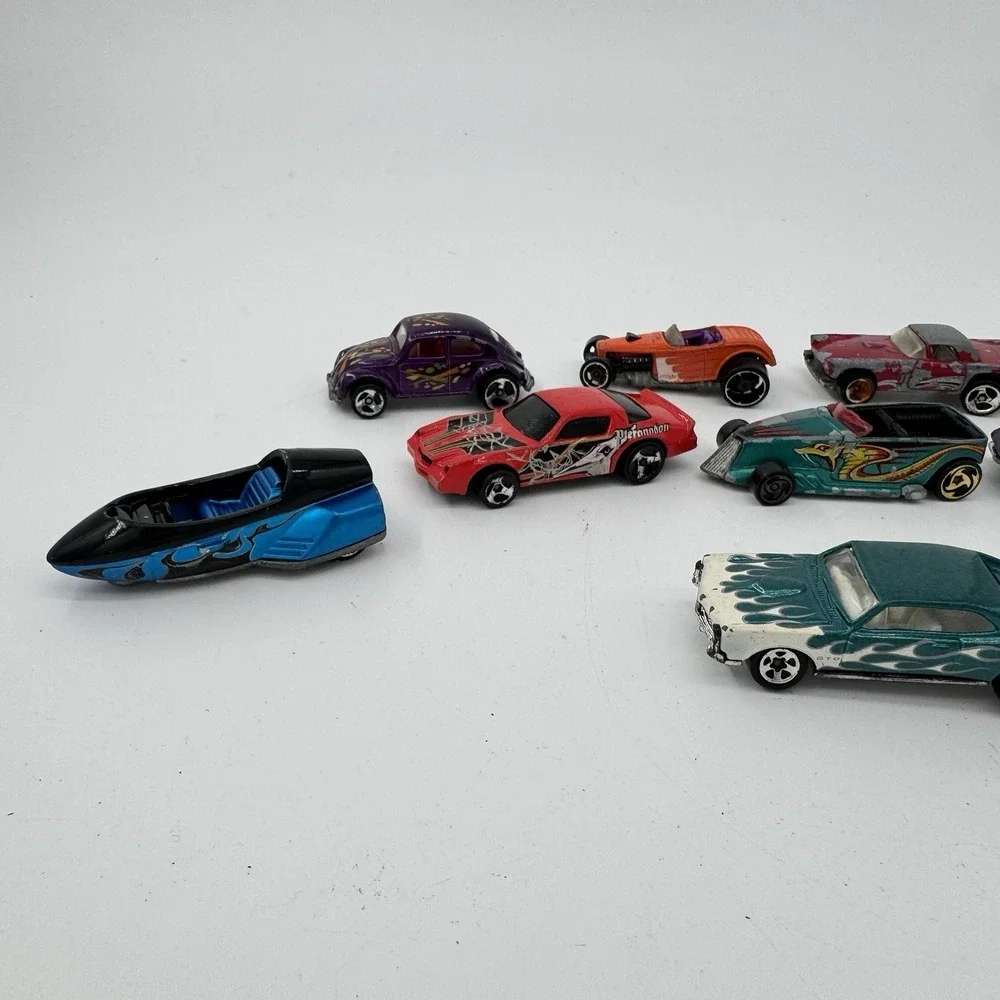 Vintage Hot Wheels Diecast Car Lot Of 9 Mattel‎ 1970s 1980s 1990s Toy Cars